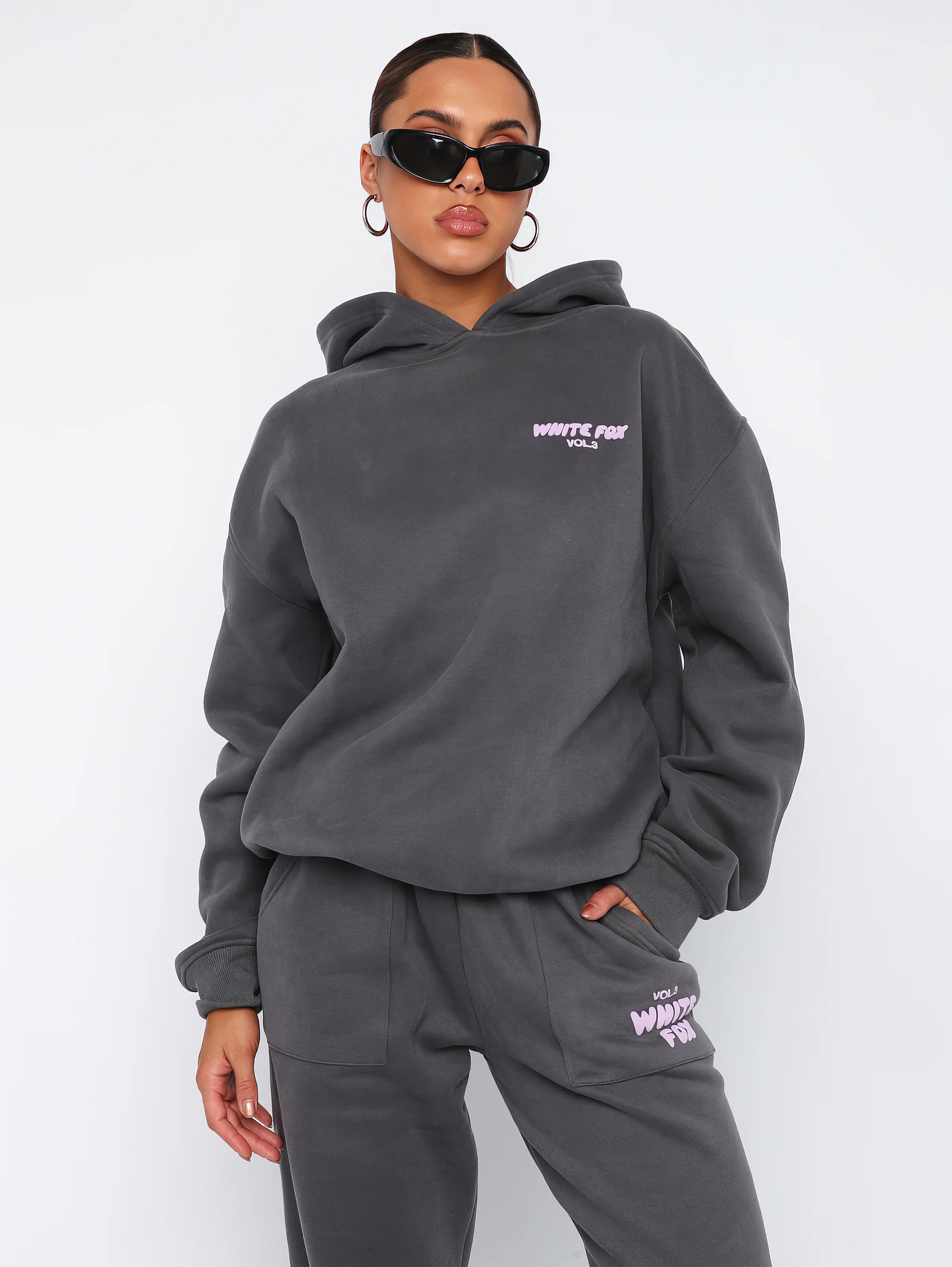 Dames oversized hoodie joggingpak | Comfortabel, zacht