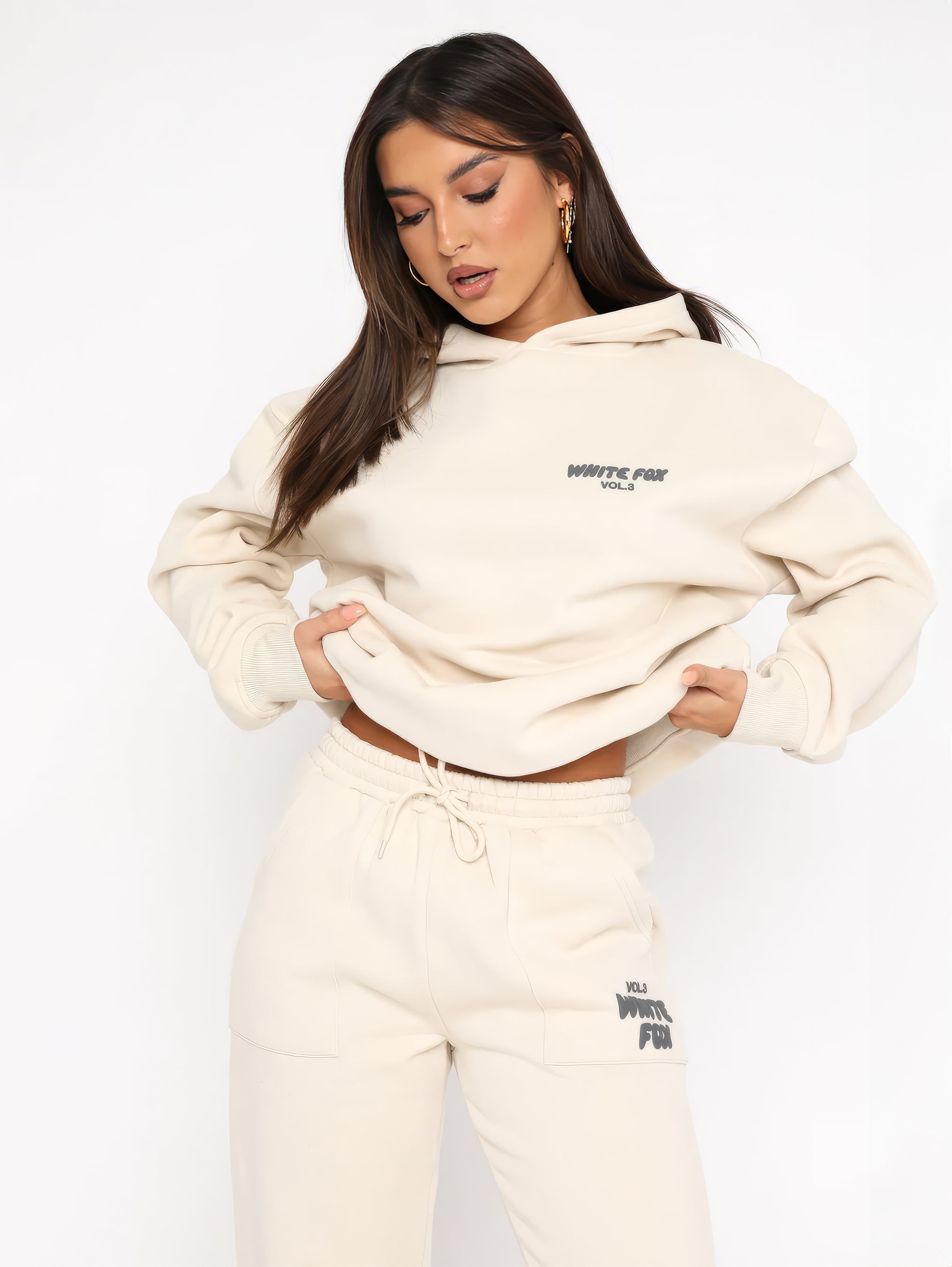 Dames oversized hoodie joggingpak | Comfortabel, zacht