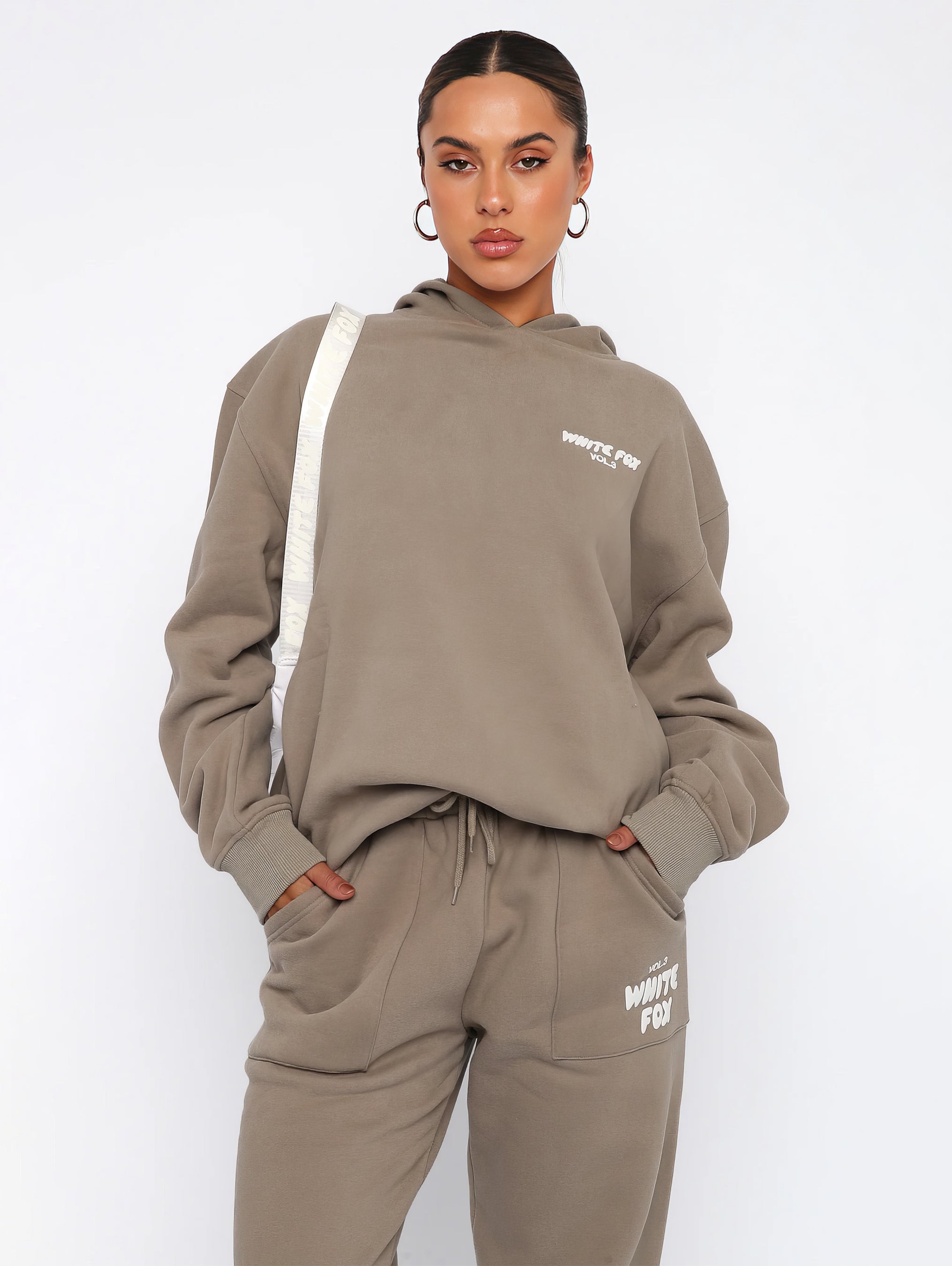 Dames oversized hoodie joggingpak | Comfortabel, zacht