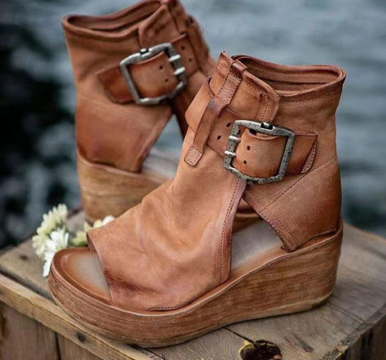 Dames Stoere Sandalen Absätzen | Plateau