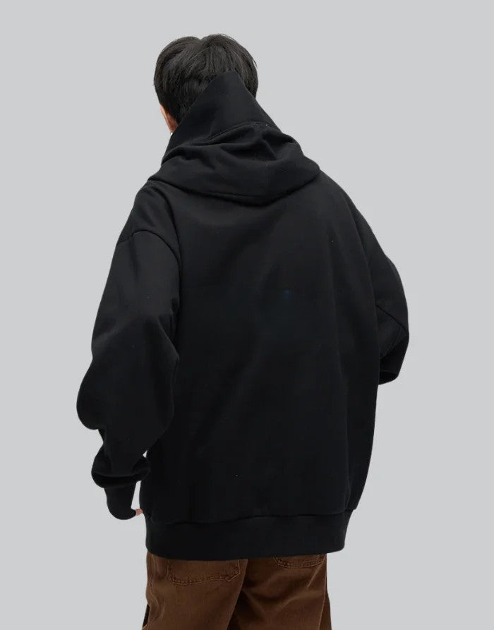 Heren Oversized Hoodie | Warme Kapstijl