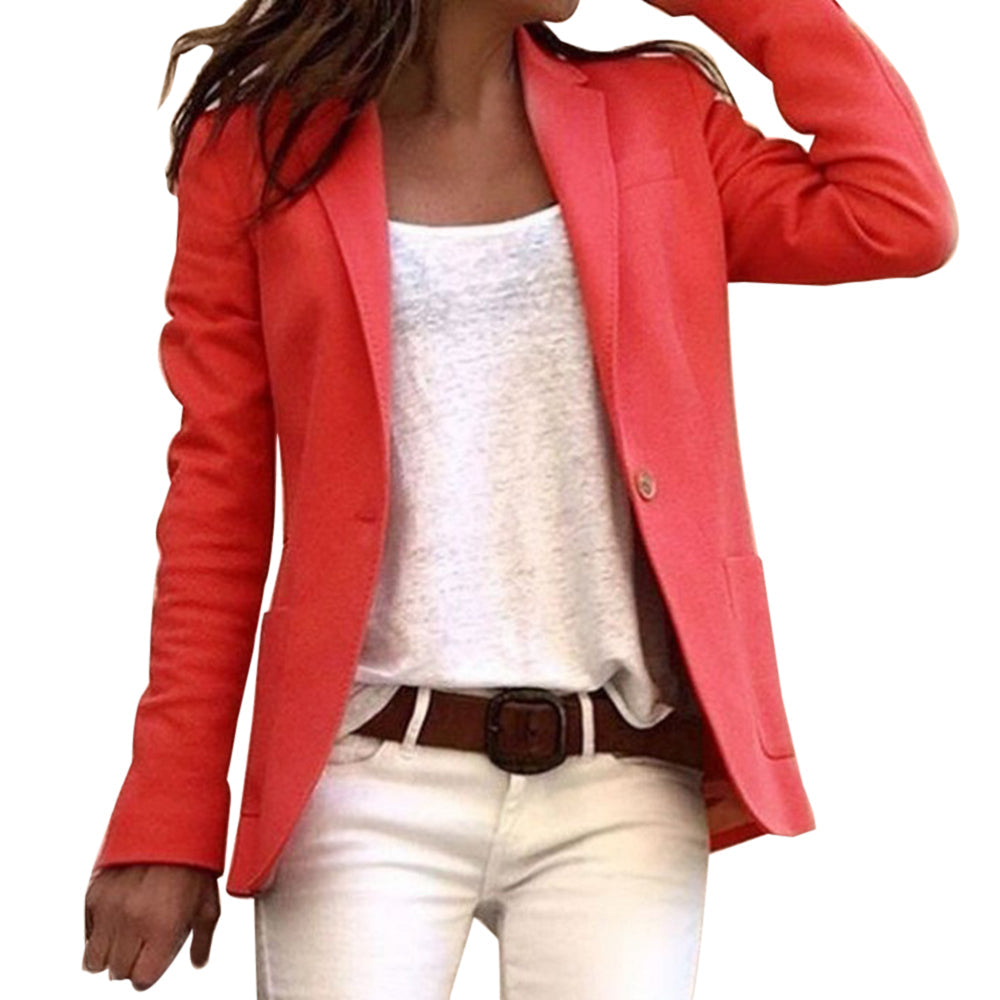 Dames Zomer Blazer | Lichtgewicht, Met Knoopsluiting