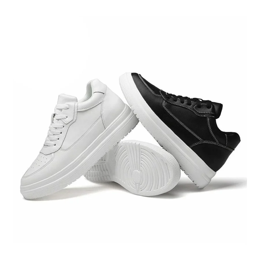 Unisex Lage Plateau Sneakers | Verhogend Comfortabel
