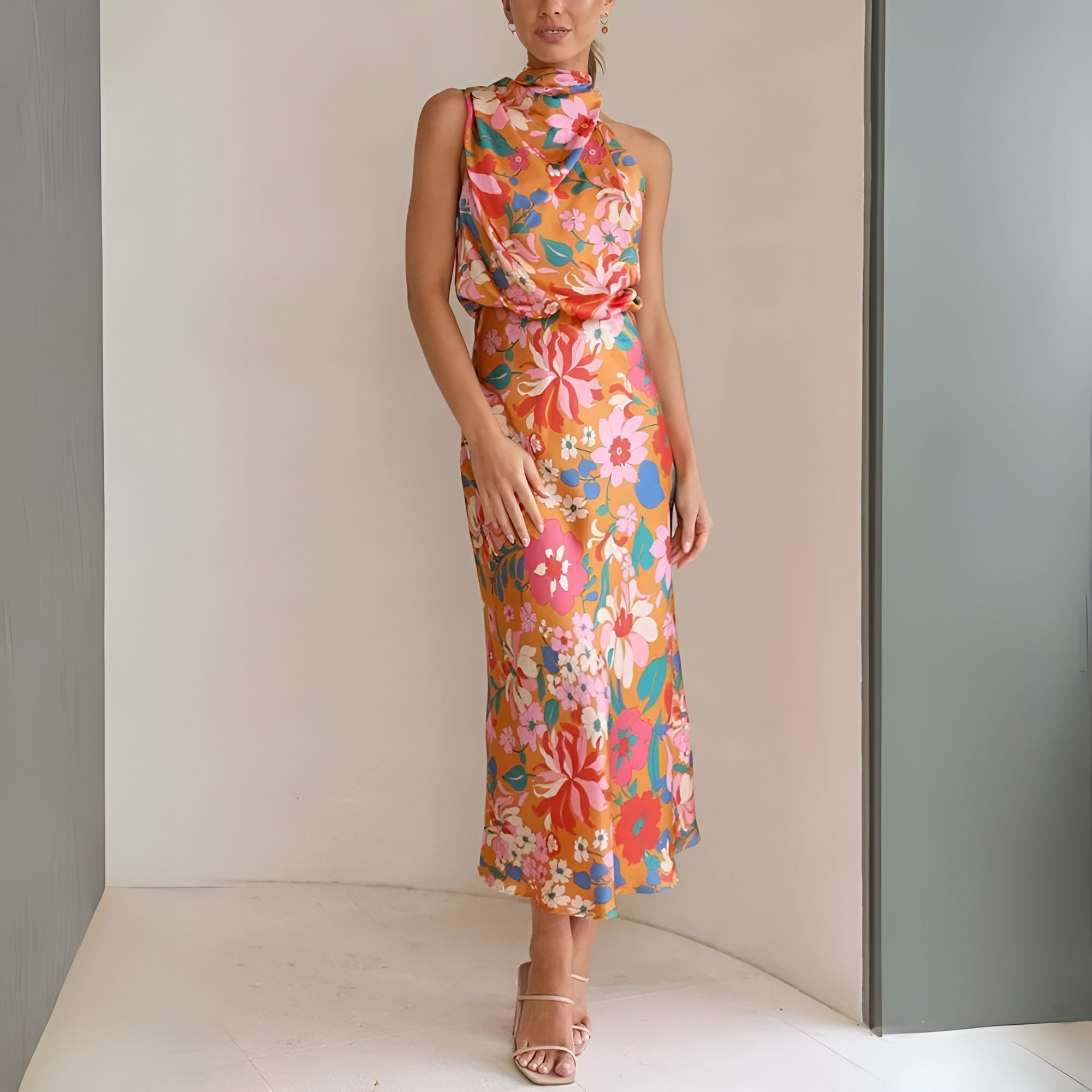 Dames Gala zomerjurk | Midi