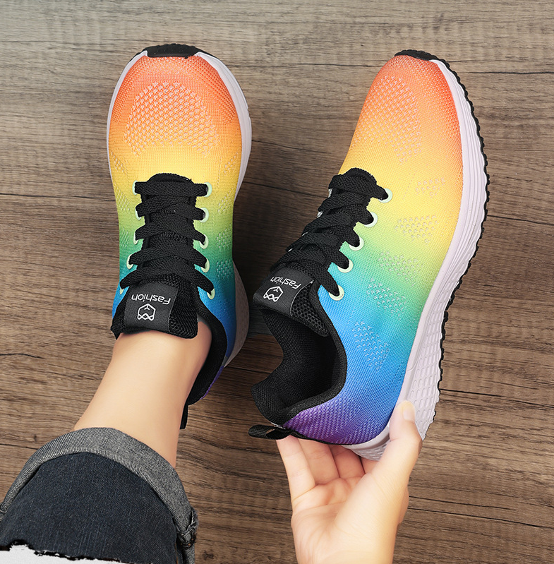 Dames Comfortabele Sneakers | Ademend