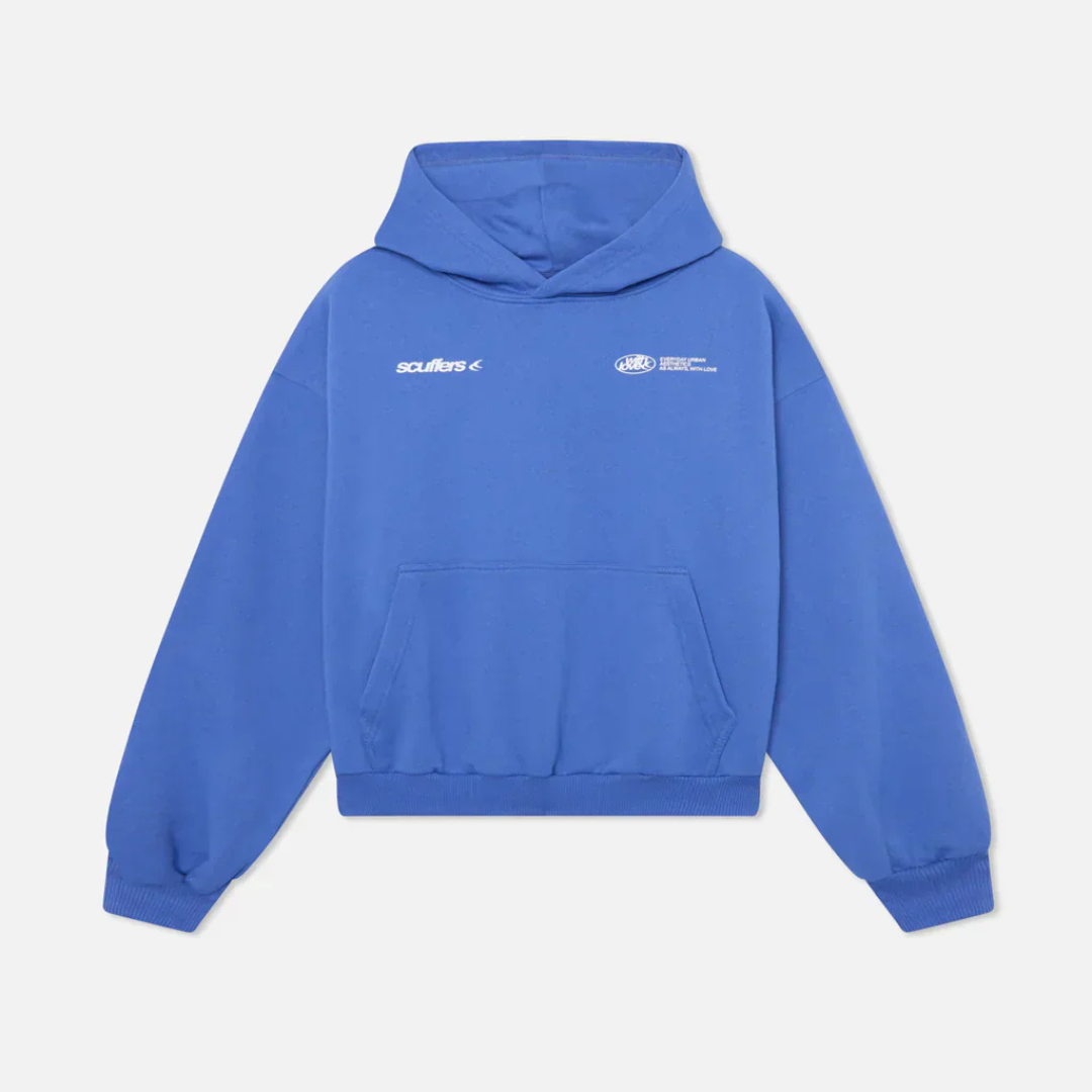 Unisex Oversized Hoodie | Lange Mouw, Capuchon Met Tekstopdruk
