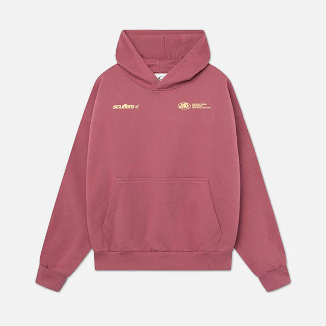 Unisex Oversized Hoodie | Lange Mouw, Capuchon Met Tekstopdruk