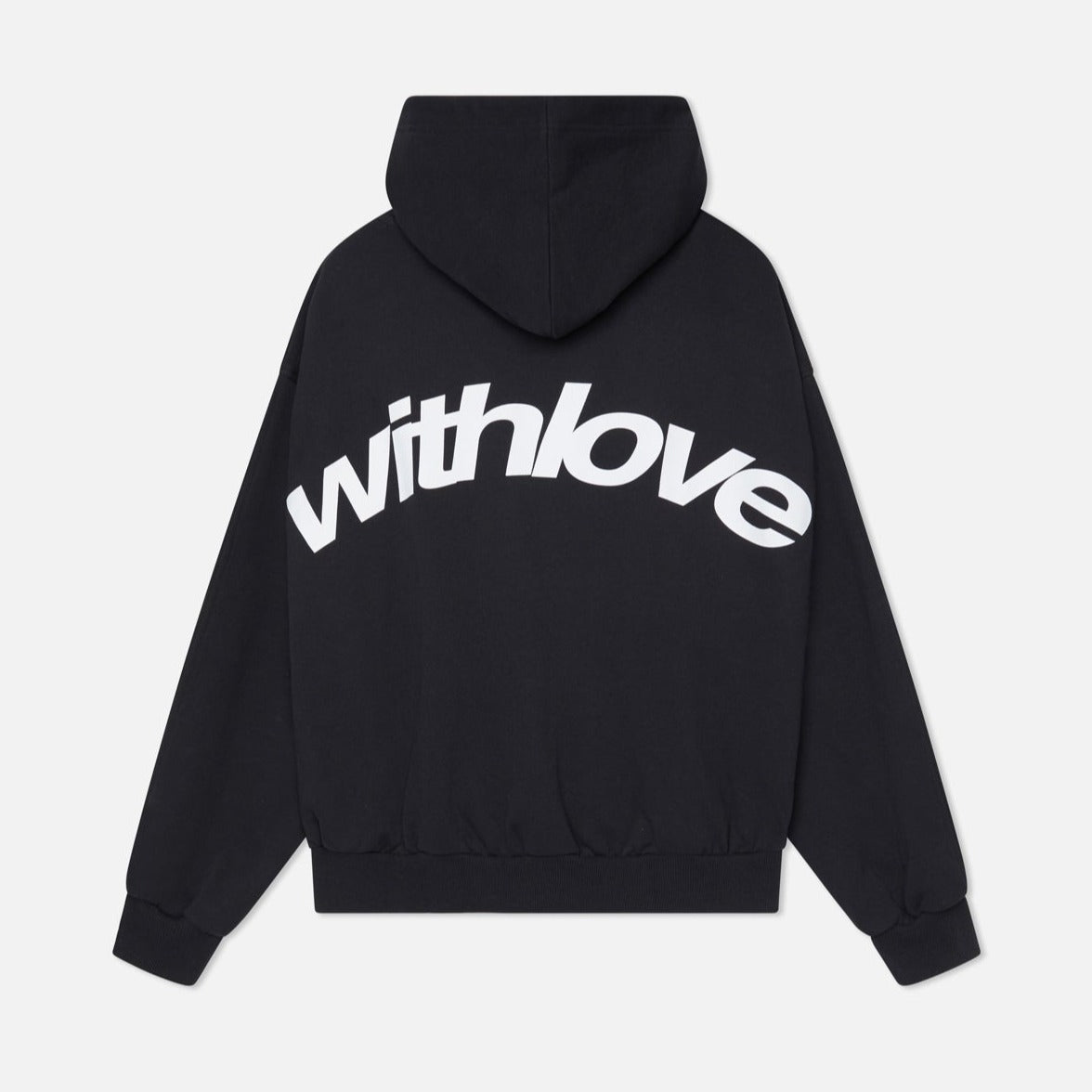 Unisex Oversized Hoodie | Lange Mouw, Capuchon Met Tekstopdruk