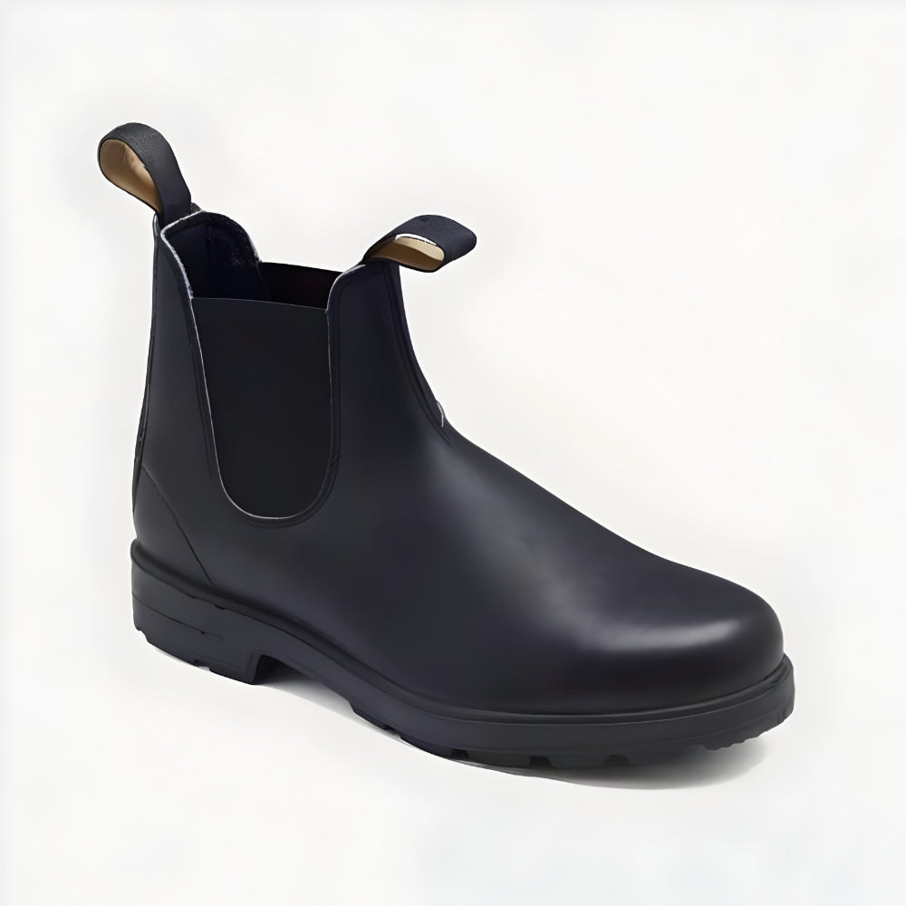 Heren Waterdichte Leren Chelsea Boots – Antislip Slip-On