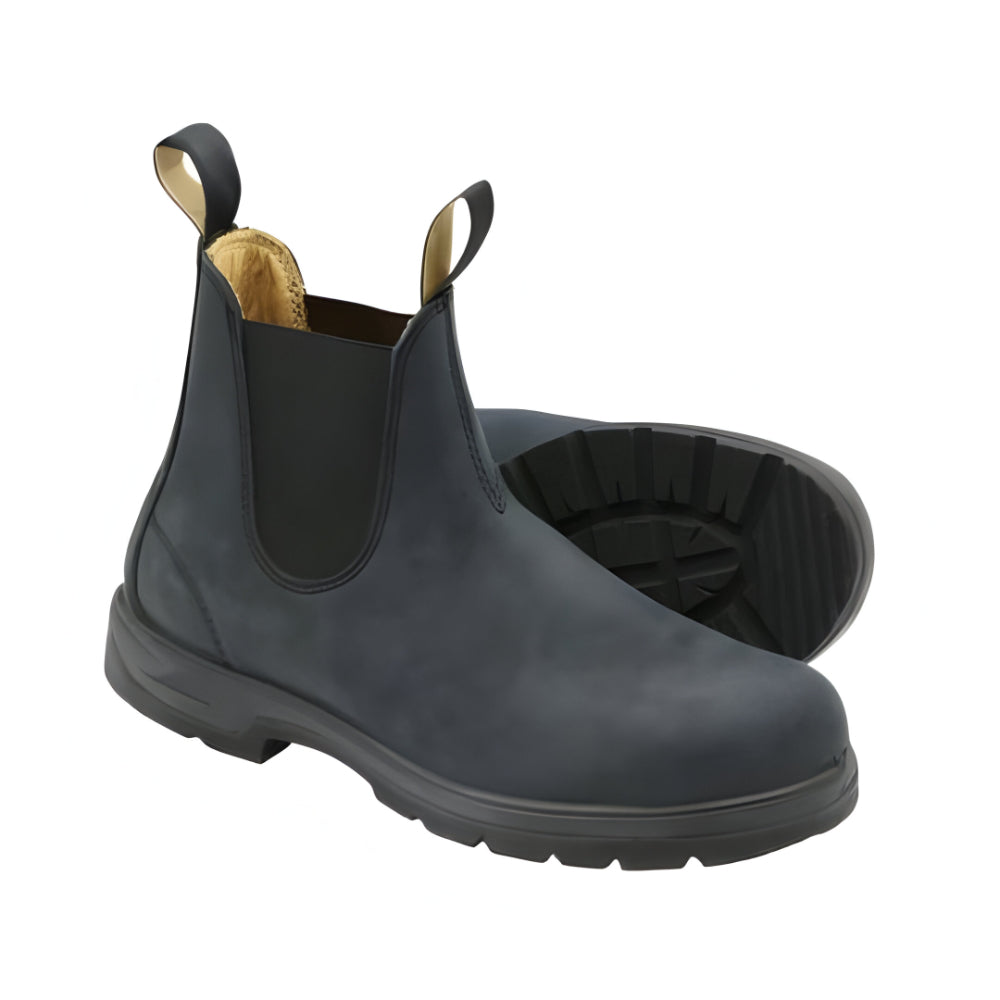 Heren Waterdichte Leren Chelsea Boots – Antislip Slip-On