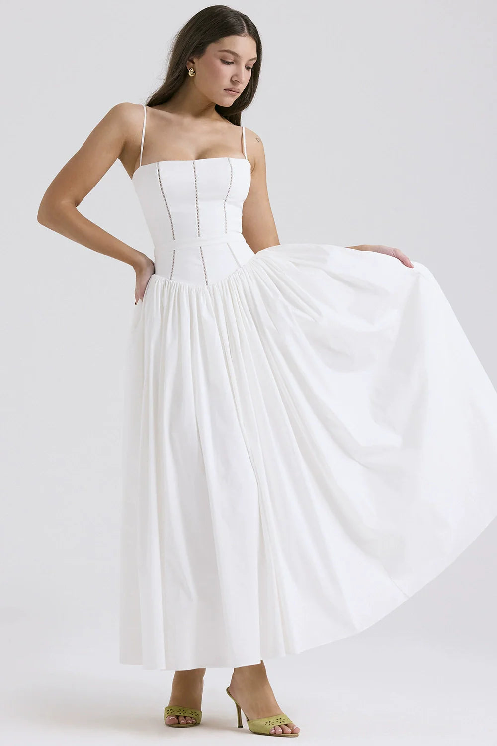 Dames Elegante zomerjurk met A-lijn | Maxi