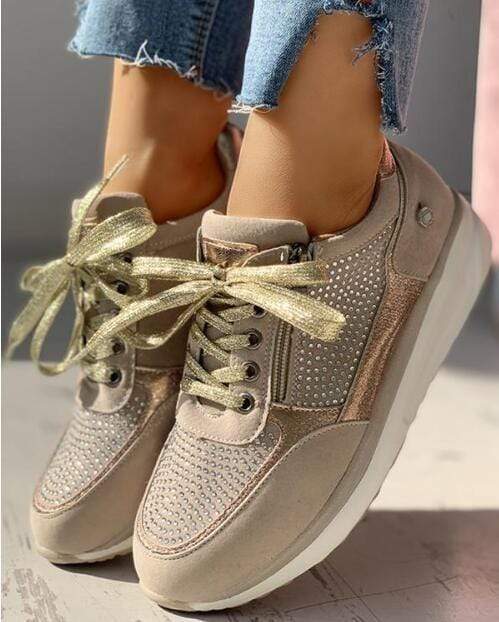 Dames Elegante Sneakers | Plateau