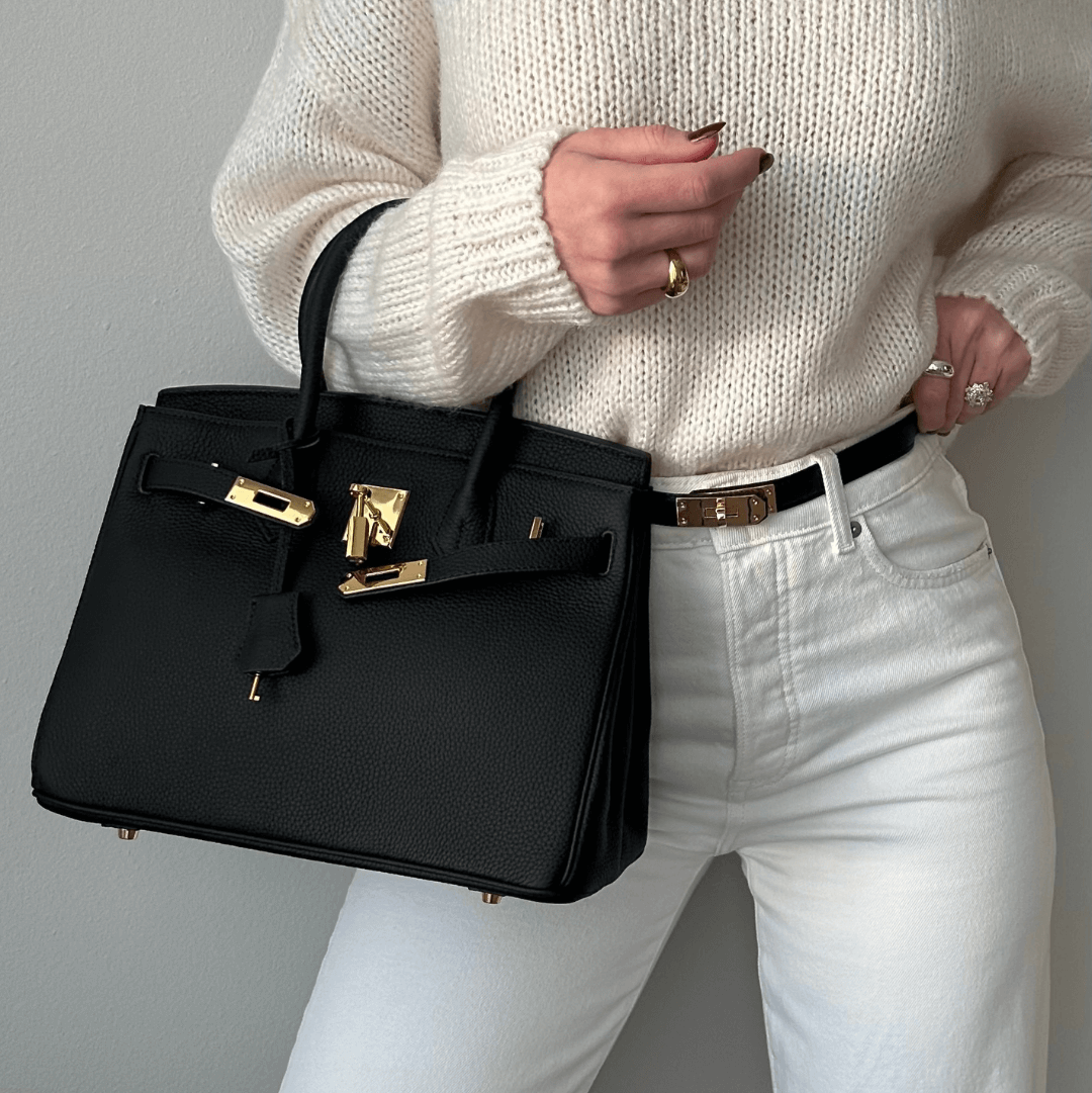 Dames designer handtas shopper | klein met taschengurte