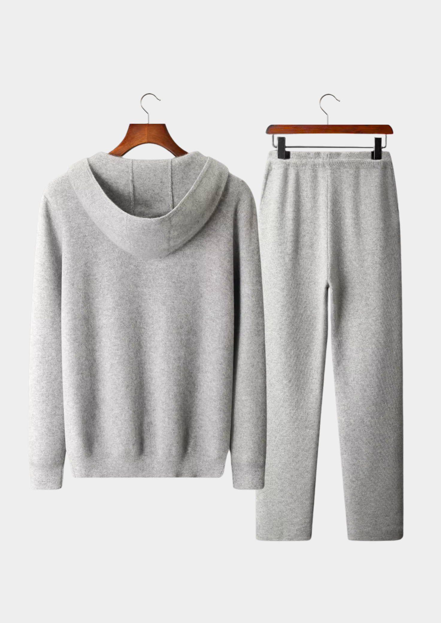 Heren Gebreid Loungewear Set met Capuchon | Zacht, Comfortabel